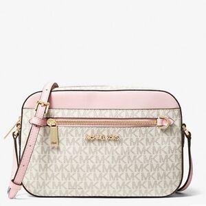 Michael Kors Crossbody Bag in Pink and Cream
